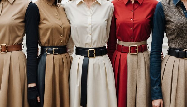 Ceintures pour robes : astuces pour un look chic et structuré